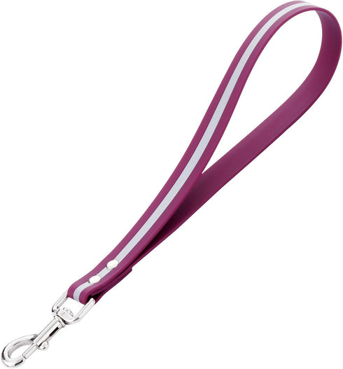 Short Dog Leash - Traffic Dog Leash 12'' Dog Leash Pet Dog Training Leash Reflective Dog Tab Training Leash Dog Traffic Handle (color-1, 12'' long...