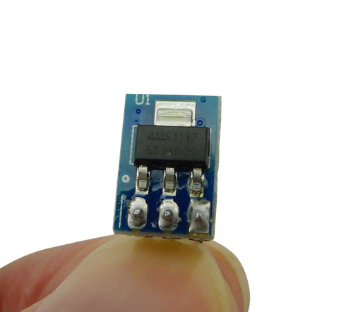 3.3V AMS1117-3.3 DC-DC DC 4.5V-7V to 3.3V Step Down Power Module AMS1117-3.3V Buck Converter LDO 800MA Voltage Step Down Power Supply Module (Pack...