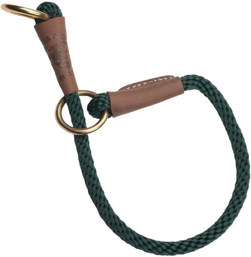 Mendota Pet Command Slip Collar - Dog Training Collar - Made in The USA - Hunter Green - 20 in...
