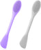 2PCS Manual Facial Cleansing Brush, Silicone Facial Mask Applicator 2 in 1 Face Mask Brush Face Scrubber Tool for Exfoliating Massaging Makeup Ski...