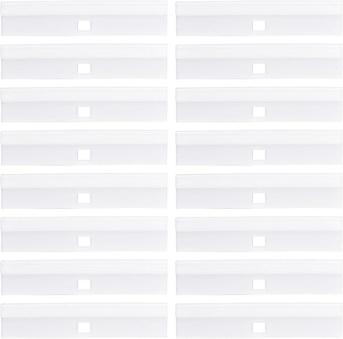 24pcs Vertical Blind Repair Vane Savers, Plastics Vertical Blind Repair Tabs, Vertical Blind Repair Clips for Vertical Blinds Replacement Slats, W...
