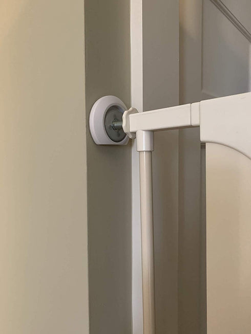 Wall Saver Protects Walls from Baby Gate Damage - Makes Safety Gates More Secure - for Walk Thru Pressure Mounted Gates - for Childproofing, Pet P...