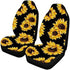 Car Front Seat Covers, Universal Blue 3D Animal Wolf PrintingCar Seat Protector Seat Cushion Full Cover Fit Most Car,Truck,SUV,Van (Sunflower-2PC)...