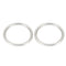 uxcell 2 Pcs Multi-Purpose Metal O Ring Buckle Welded 70mm x 60mm x 5mm for Hardware Bags Ring Hand DIY Accessories...