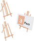 3PCS 11.8" Wood Easels, Small Tabletop Display Stand, Tripod, Painting Party Easel, Kids Student Tabletop Easels for Painting, Portable Canvas Pho...