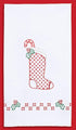 Jack Dempsey Needle Art Stocking Embroidery Towels, white Small...