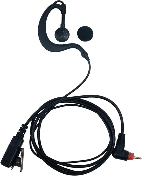 Earpiece Headset for Motorola SL300 SL3500e SL7550 SL7580 SL7590 SL4000 SL1K SL1M Walkie Talkie 2 Way Radio, with G Shape Earpiece and PTT Mic...