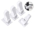 Door Lever Child Proof - Baby Proofing Door Handle -Toddler Safety Doorknob Latch for Toilet Facuet Handle - No Drilling Install - Easiest Use (Wh...