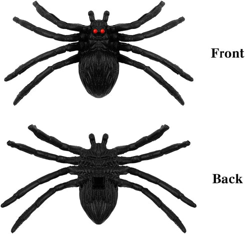 Plastic Spiders, 30 PCS Small Plastic Spiders, Fake Spiders, Realistic Spider, Ghost Spider Toys, Spider Toy Prank, Small Spider Toys, Halloween T...