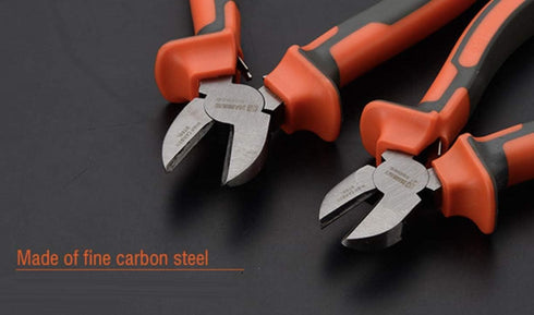 Edward Tools Harden Pro Wire Cutters Diagonal Pliers 6” - Heavy Duty Side Flush Cutters for Wire, Zip Ties, Crafting, Electrical Wire - Fine Carbo...