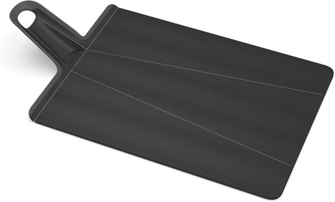 Joseph Joseph Chop2Pot Plus Folding Chopping Board Easy-Grip Handle (Large) - Black...