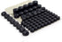 HTTMT MT247-003-BK Black Bolts Toppers Caps Compatible with 1991-2012 Harley Davidson Dyna Glide Twin Cam...