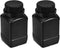 uxcell Plastic Lab Chemical Reagent Bottle, 250ml/8.45 oz Wide Mouth Sample Sealing Liquid/Solid Storage Bottles, Black 2pcs...