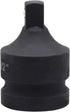 Impact Socket Adapter and Reducer 1 Inch Drive F to 1/2 Inch M, Chrome Molybdenum Steel Converter for Auto Construction...