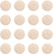KISSITTY 50pcs Natural Unfinished Flat Round Wood Coin Beads DIY Family Birthday Board Tags Making Wooden Circle Discs About 1" Diameter (25mm)...