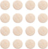 KISSITTY 50pcs Natural Unfinished Flat Round Wood Coin Beads DIY Family Birthday Board Tags Making Wooden Circle Discs About 1" Diameter (25mm)...