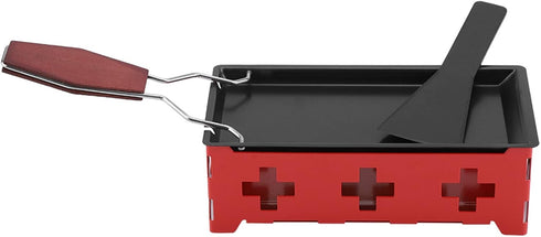 Portable Non Stick Cheese Raclette Rotaster,Home Kitchen Grilling Tool,Raclette Cheese Melter,Baking Pan for Raclette Grill, Raclette Set,Mini Rac...