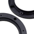 2Pcs Auto Car Truck 4" Dia Universal Black Plastic Speaker Spacer Adaptor Ring Mounting Bracket...