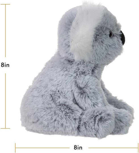 Apricot Lamb Toys Plush Gray Plush Koala Stuffed Animal Soft Cuddly Perfect for Child (Gray Plush Koala, 8 Inches)...