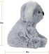 Apricot Lamb Toys Plush Gray Plush Koala Stuffed Animal Soft Cuddly Perfect for Child (Gray Plush Koala, 8 Inches)...