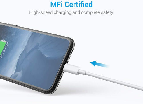 Lightning Cable MFi Certified - iPhone Charger 3Pack 6FT Lightning to USB A Charging Cable Cord Compatible with iPhone 14 13 12 Mini Pro Max SE 11...
