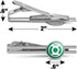 Green Lantern White Logo Round Tie Bar Clip Clasp Tack Silver Color Plated...