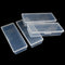 MARYTON Clear Box Storage Case for Organizing Professional Pedicure Manicure Kit and Nail Supplies, Plastic Box Nail Art Kits Tools Organizer, 4-C...
