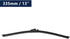 X AUTOHAUX Rear Windshield Wiper Blade Arm Set 335mm 13 Inch for Volkswagen Jetta 2011 2012 2013 2014 2015 2016 2017 2018...