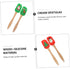 5pcs Cream Spatula Frosting Spatula Wooden Handles Silicone Baking Sheet Christmas Cake Decorating Spatula Christmas Rubber Spatula Cake Baking Sc...