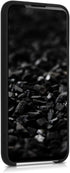 kwmobile Case Compatible with Google Pixel 4a Case - TPU Silicone Phone Cover with Soft Finish - Black Matte...