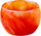 Runyangshi 1PCS Red Agate Bowl 2.59 inches Crystal Agate Healing Crystal Hand Carved Tumbling Polishing Agate Bowl Reiki Meditation Home Decor Gif...