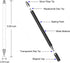 Stylus Pen for Touch Screen, Stylus for Galaxy Tab A9+/A8/A7/A7 Lite,High Accuracy Styli Pencil for Apple iPad pro/iPad 9/8/7/6,Performance S Pen ...