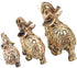 Feng Shui Elephant Statue Golden Collectible Wealth Lucky Elephant Figurine for Home Office Decoration Gift(Large)...