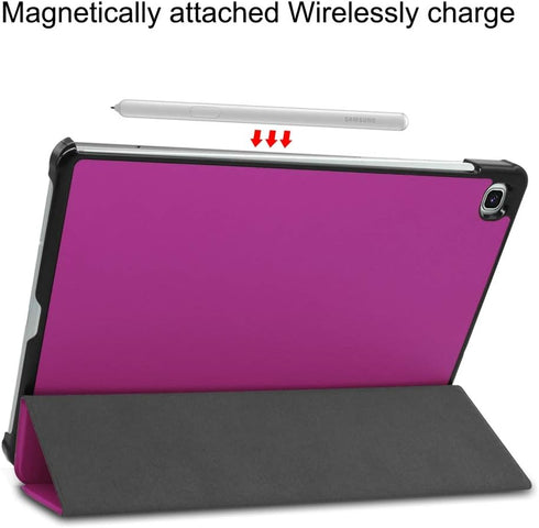 for Samsung Galaxy Tab S6 Lite 10.4 2020 P610 P615 Smart Cover, Ultra Slim Folio Stand Lightweight Auto Sleep/Wake Up Leather Case for Galaxy Tab ...