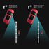 2 pcs Blind Spot Mirrors, 2" Round Ultra-thin Frameless HD Glass Convex Side Rear View Mirror with Wide Angle Adjustable Stick for Cars SUV and Tr...