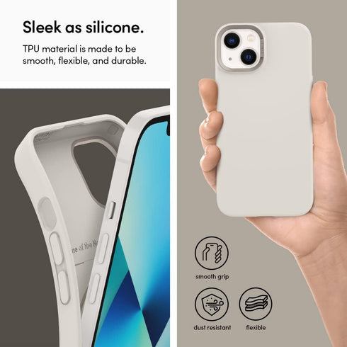 CYRILL Color Brick Designed for iPhone 13 Case (2021) - Cream...