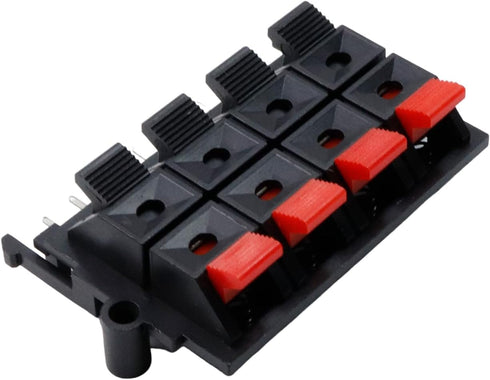WP8-15 Spring Speaker Terminal Clip Push Release Connector Cable Terminals Strip Block 5Pcs...