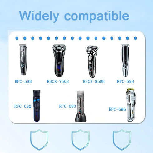 5V USB Charger Cord Compatible with Hatteker Cordless Hair Trimmer RFC-588 RFC-598 RFC-692 RFC-690 RSCX-7568 RFC-696 RSCX-9598 RFC-692 RFC-696B El...