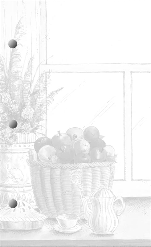 Meadowsweet Kitchens Unlined Recipe Page Refill Pack for the Treasured Family Recipe Organizer...