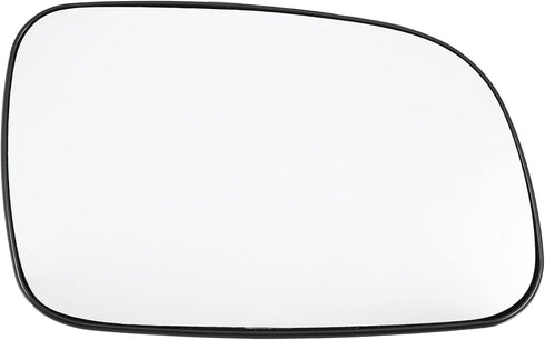X AUTOHAUX Car Rearview Right Passenger Side Heated Mirror Glass Replacement W/Backing Plate for Jeep Grand Cherokee 1999-2004...