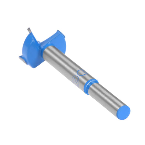 uxcell Forstner Drill Bits 23mm, Tungsten Carbide Wood Hole Saw Auger Opener, Woodworking Hinge Hole Drilling Boring Bit Cutter (Blue, Gray)...