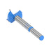 uxcell Forstner Drill Bits 23mm, Tungsten Carbide Wood Hole Saw Auger Opener, Woodworking Hinge Hole Drilling Boring Bit Cutter (Blue, Gray)...