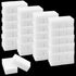 100 Pack White Melamine Foam Sponge Cleaning Pads, Lightweight Non-Scratch Scrub Sponge Scrubber Foam Dish Sponges Eraser for Wall, Furniture, Kit...