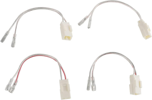 72-6514 Car Speaker Wiring Harness Connector Adapter for Dodge Ram 2000-2020, Chrysler 2004-2017 Aftermarket Front Rear Door Speaker Harness Cable...