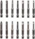 12 Piece Screwdriver Bit Set - 2 Inch Drill Bit Driver Set - Magnetic Impact Screwdriving for Use with Power Drills and Drivers...