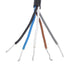 uxcell A16110400ux0295 M12 Female Straight 5 Pins Connector Aviation Socket Electrical Cable 5M Black...