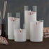 KETELAMP Hurricane Candle Holder - Open Ended, Bottomless Cylindrical Glass Lamp Shade, 3.5" x 6"...