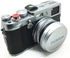 Lens Hood Silver Color for Fuji X70 Cameras with Two Soft Shutter Release...