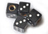 Custom Accessories 16114 Black Dice Style Valve Cap...