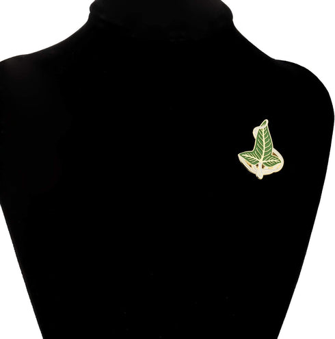 Movies Inspired Jewelry Elven Green Leaf Brooch Movie Fans Necklace for BFF Arwen Evening Star Butterfly Brooch...